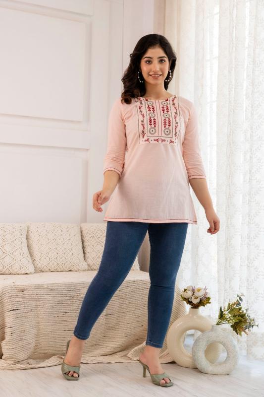Krunique short top wholesale chicken tops and kurtis lucknow